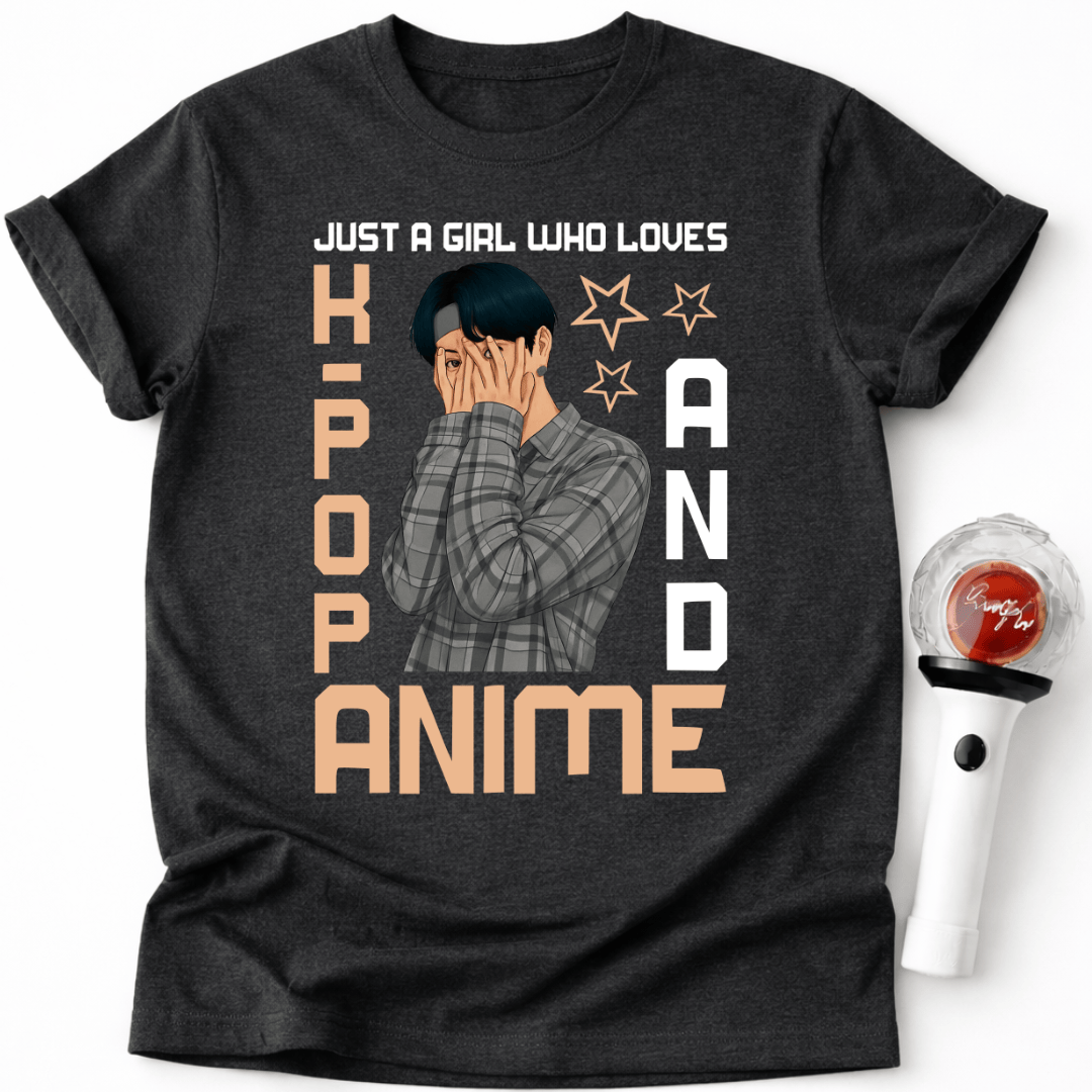 K-POP- UND ANIME-T-SHIRT