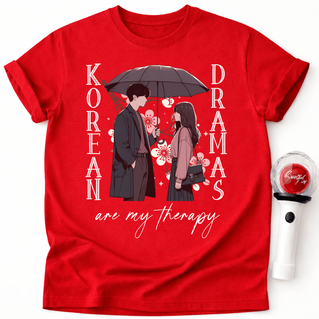 KOREAN DRAMAS ARE MY THERAPY T-SHIRT
