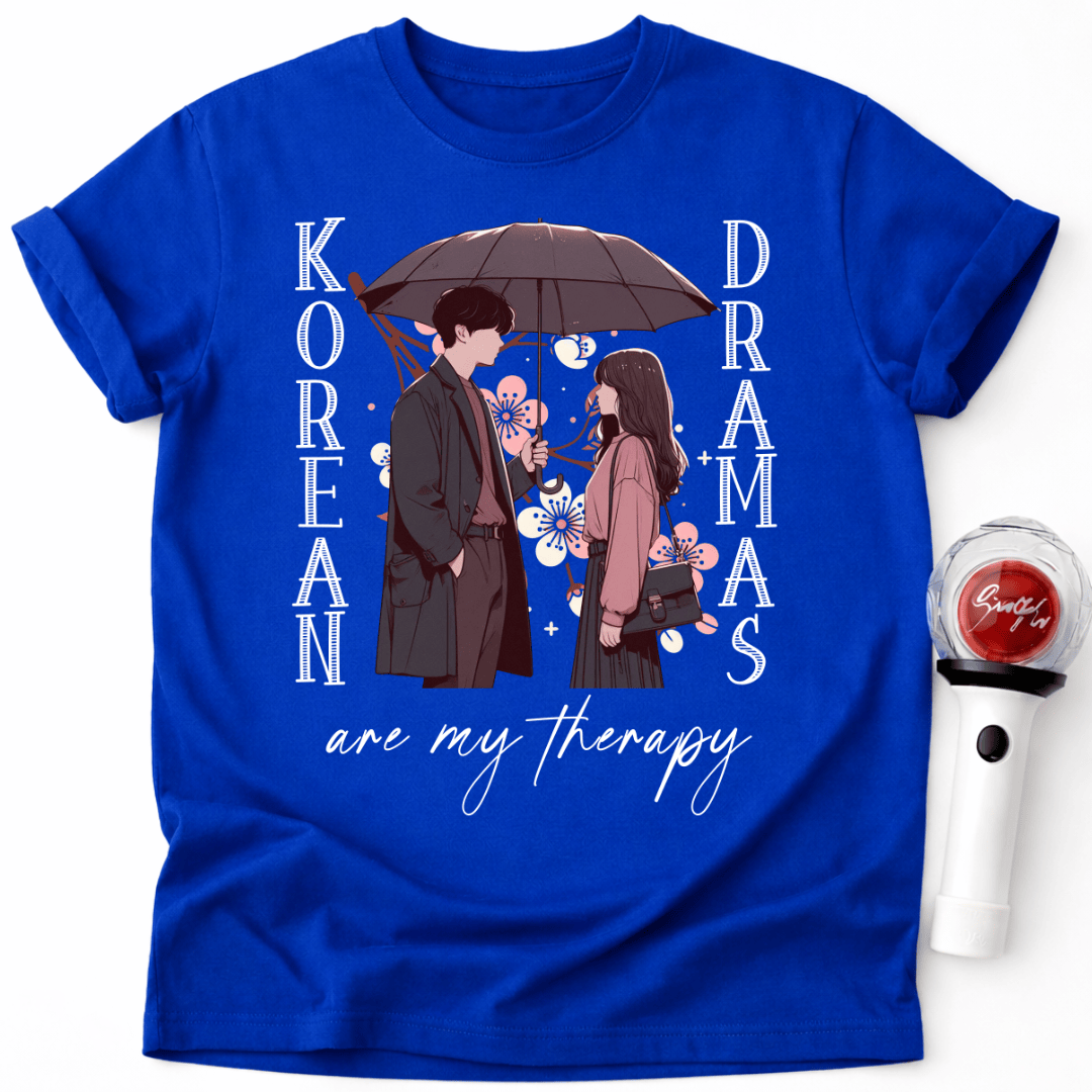KOREAN DRAMAS ARE MY THERAPY T-SHIRT