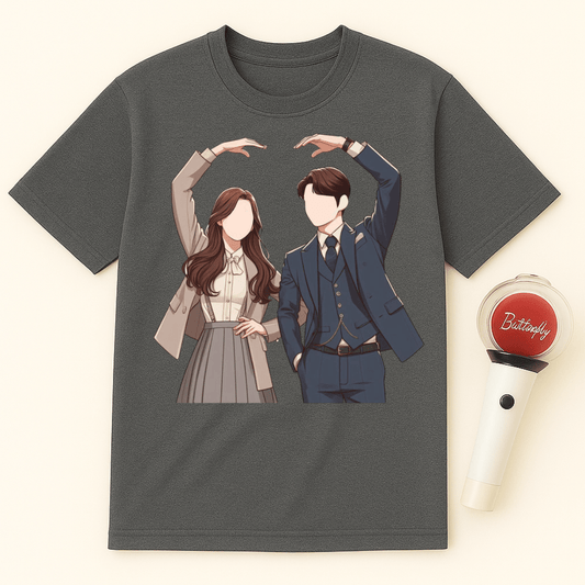 K-DRAMA COUPLE POSE UNISEX T-SHIRT