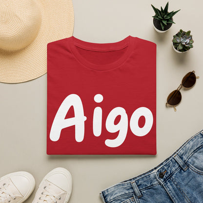 Aigo Korean Phrase T-Shirt — Cute Hangul Graphic Tee
