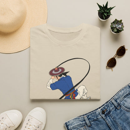 Cowboy Roper Graphic T-Shirt — Western Rodeo Roping Design