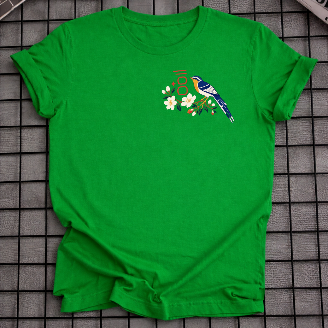 BIRD & BLOSSOMS T-SHIRT