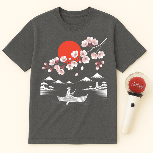 JAPANESE BOAT UNISEX T-SHIRT