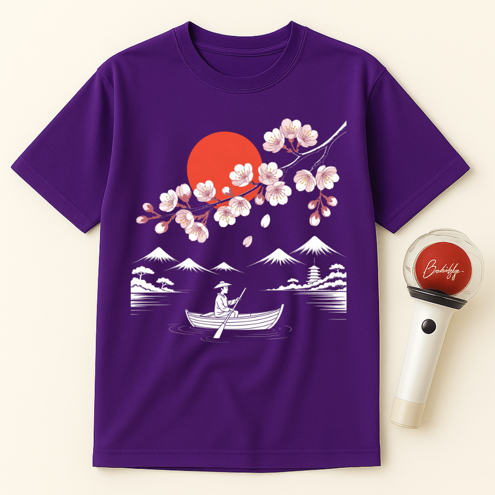 JAPANESE BOAT UNISEX T-SHIRT