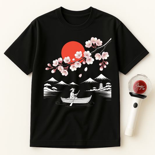 JAPANESE BOAT UNISEX T-SHIRT