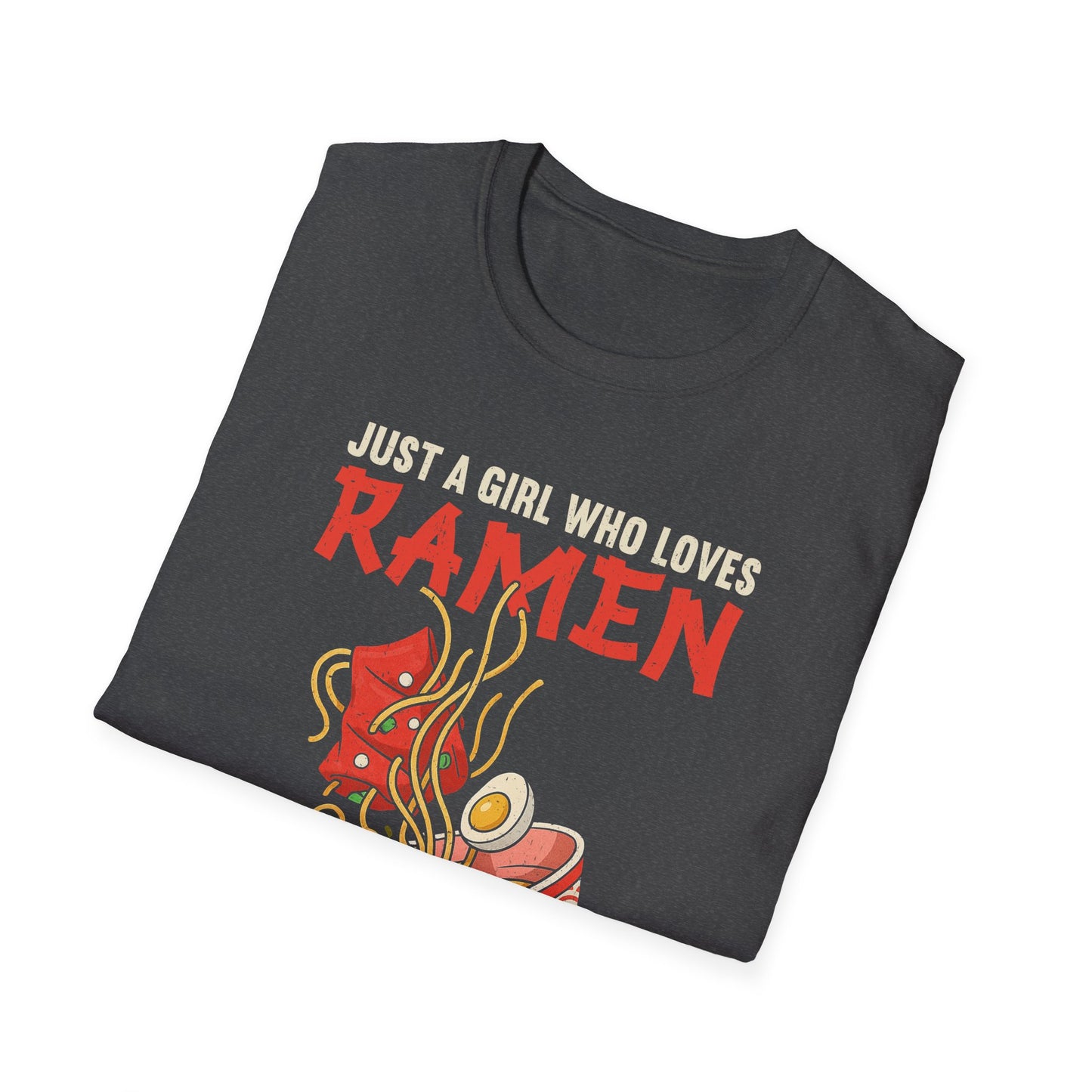Ramen & K-Pop T-Shirt, Fun Graphic Tee for Foodies, Anime Lovers, Unique Gift for Birthdays, Casual Wear, Pop Culture Apparel