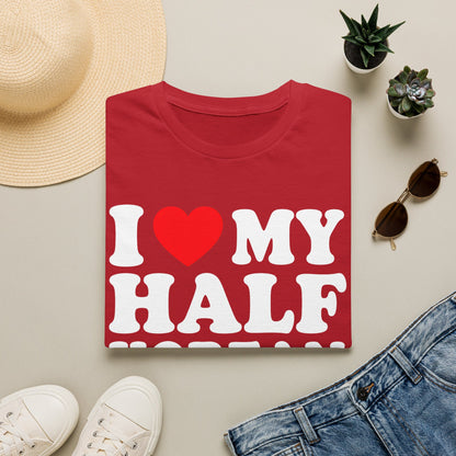 I LOVE MY HALF KOREAN WIFE T-SHIRT
