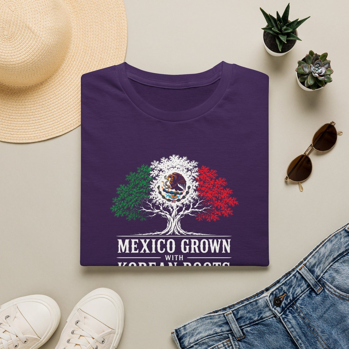 MEXICO GROWN KOREAN ROOTS T-SHIRT