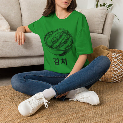 Kimchi T-Shirt — Vintage Bowl of Kimchi Korean Food Graphic Tee