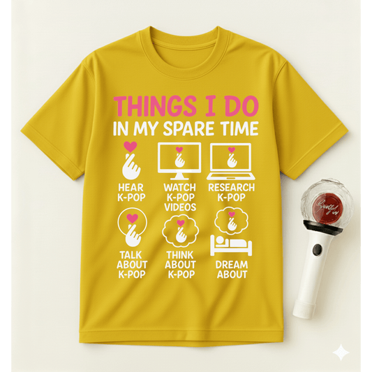 THINGS I DO IN MY SPARE TIME T-SHIRT