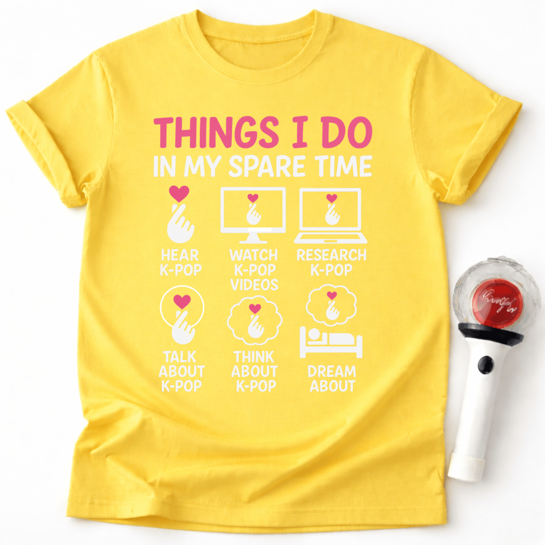 DINGE DIE ICH MACHE T-SHIRT