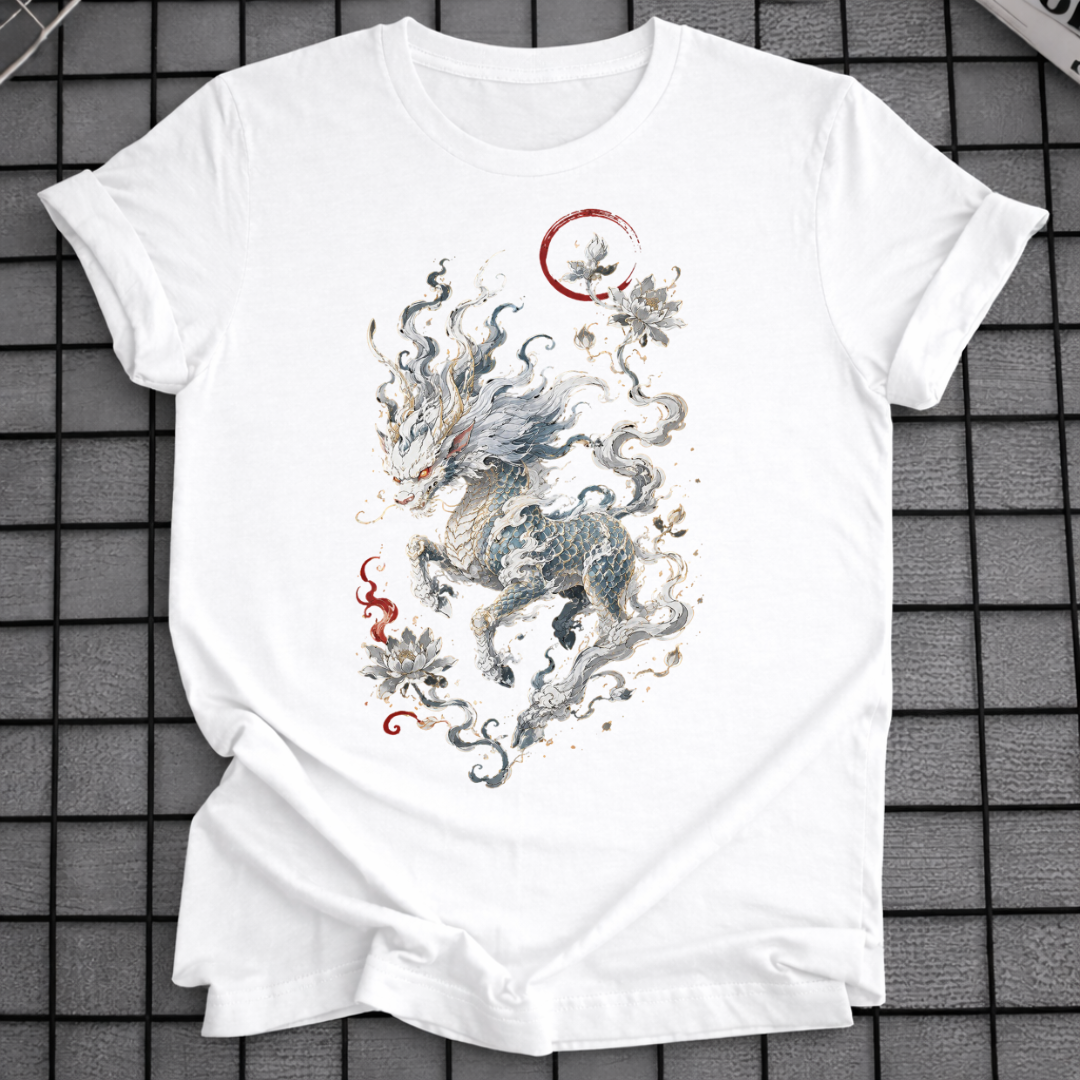 WHITE DRAGON T-SHIRT