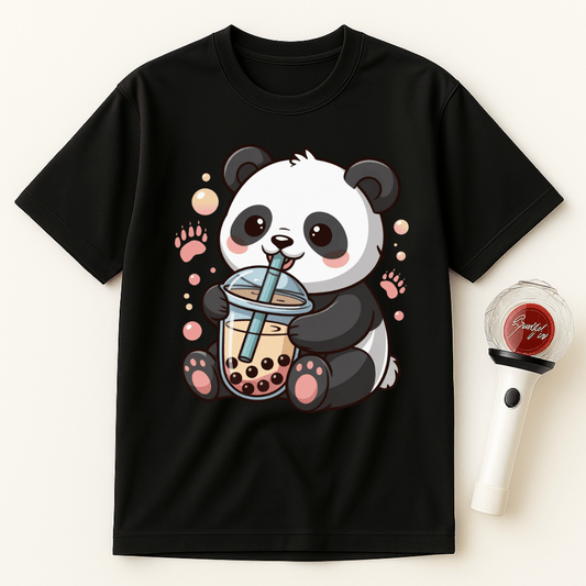 PANDA MILK TEA UNISEX T-SHIRT