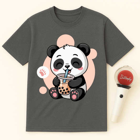 PANDA BUBBLE TEA UNISEX T-SHIRT