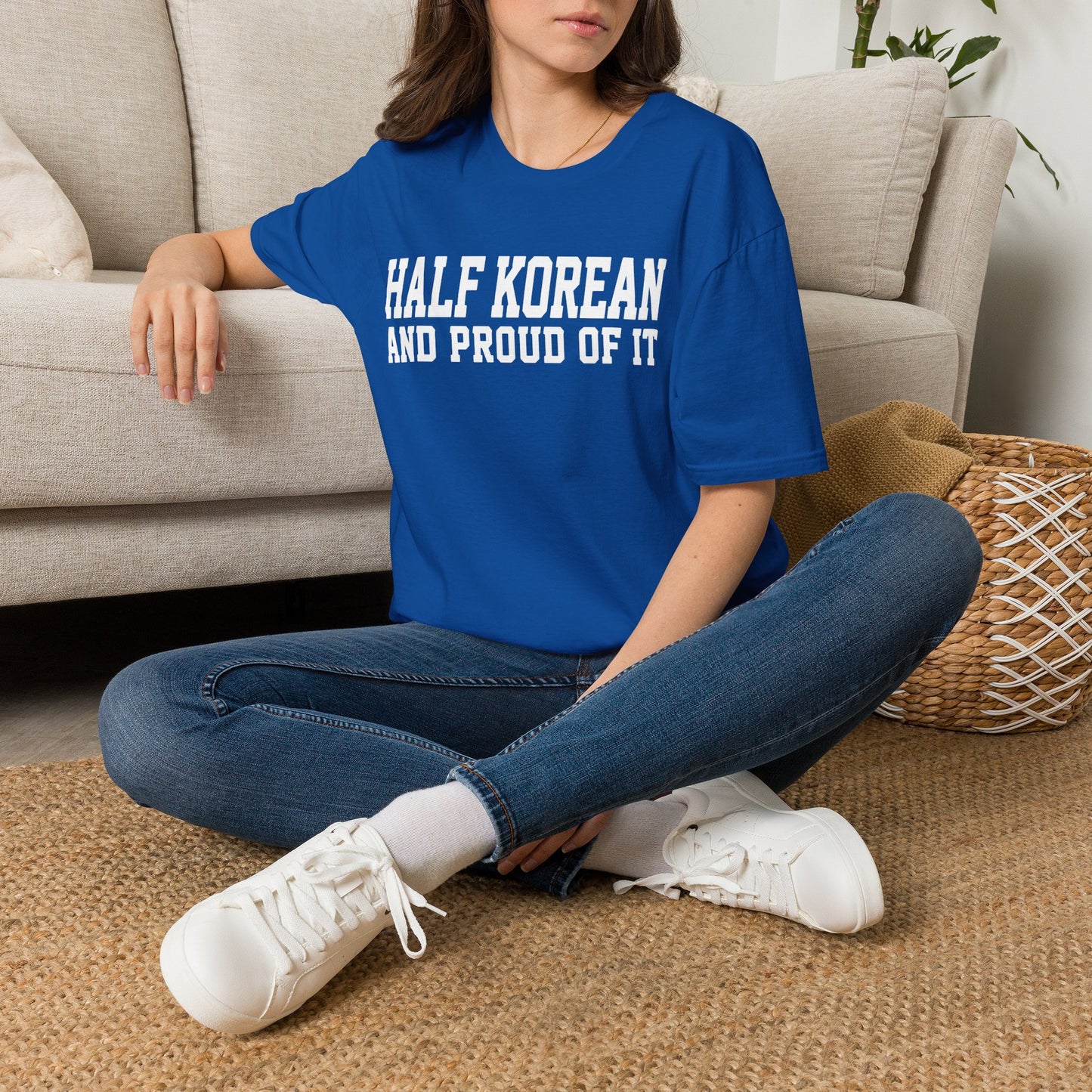 HALF KOREAN PROUD OF IT T-SHIRT