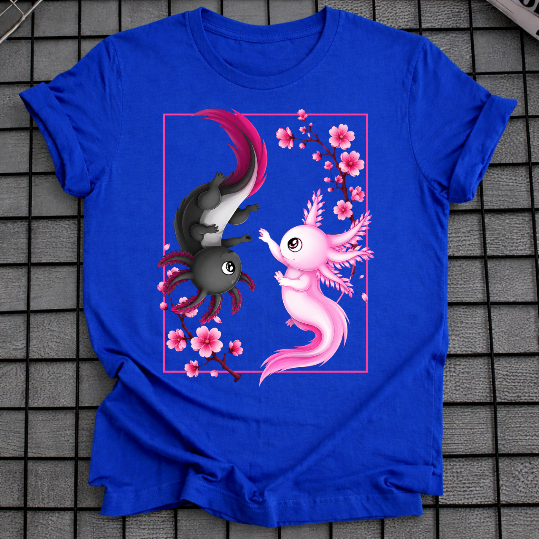 AXOLOTL YIN YANG T-SHIRT