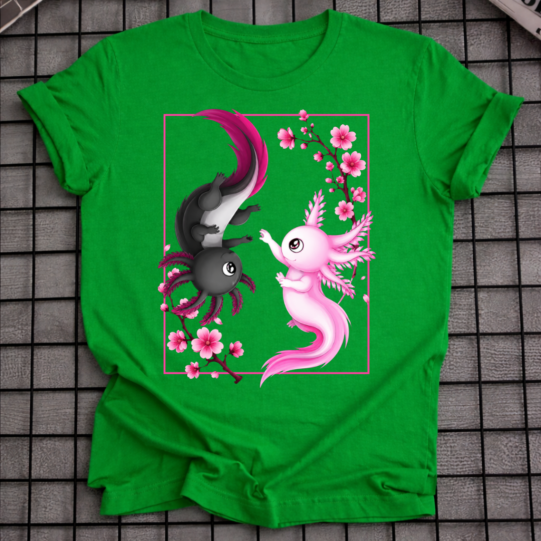 AXOLOTL YIN YANG T-SHIRT