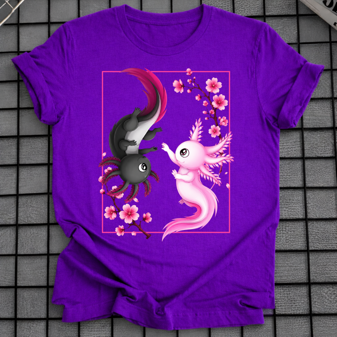 AXOLOTL YIN YANG T-SHIRT