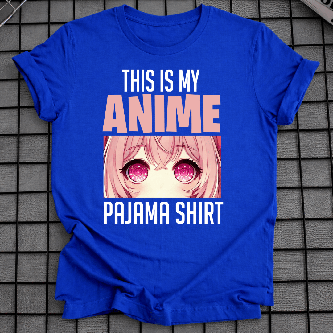 DAS IST MEIN ANIME-SCHLAFANZUG-T-SHIRT