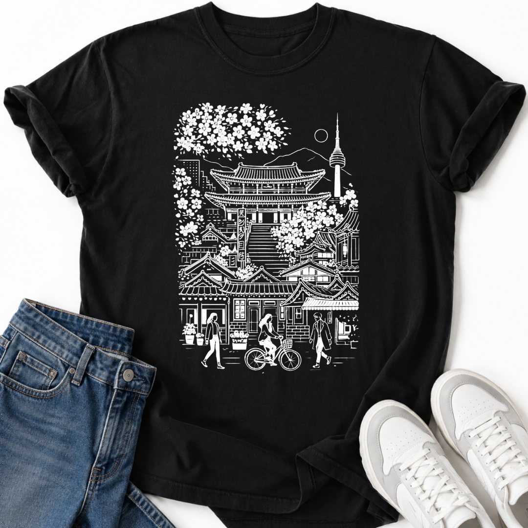 KOREAN TEMPLE T-SHIRT