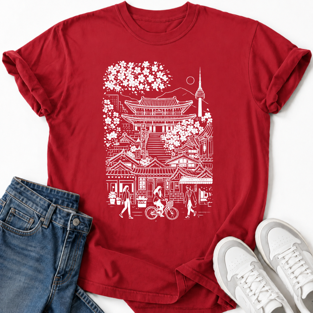 KOREAN TEMPLE T-SHIRT