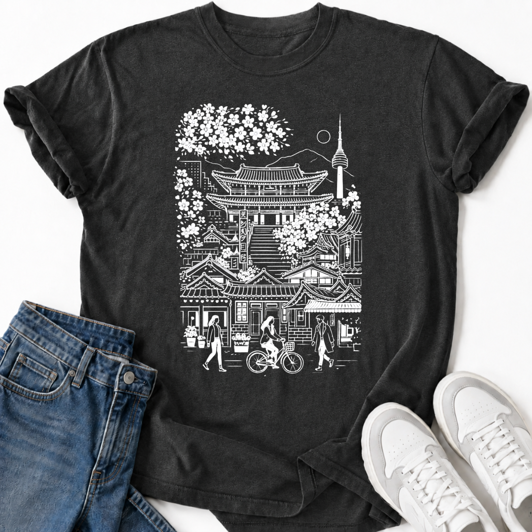 KOREAN TEMPLE T-SHIRT