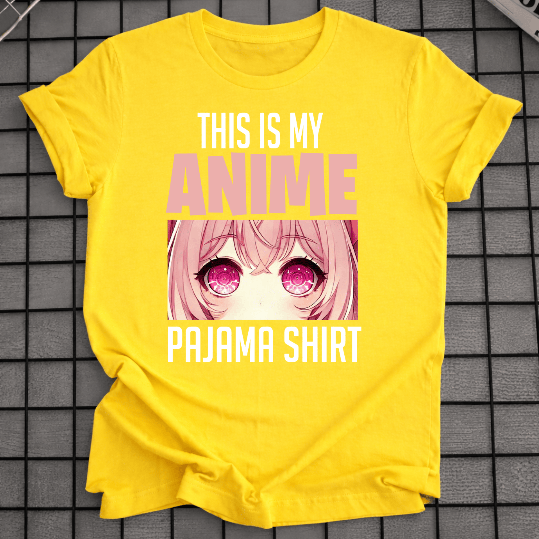 DAS IST MEIN ANIME-SCHLAFANZUG-T-SHIRT