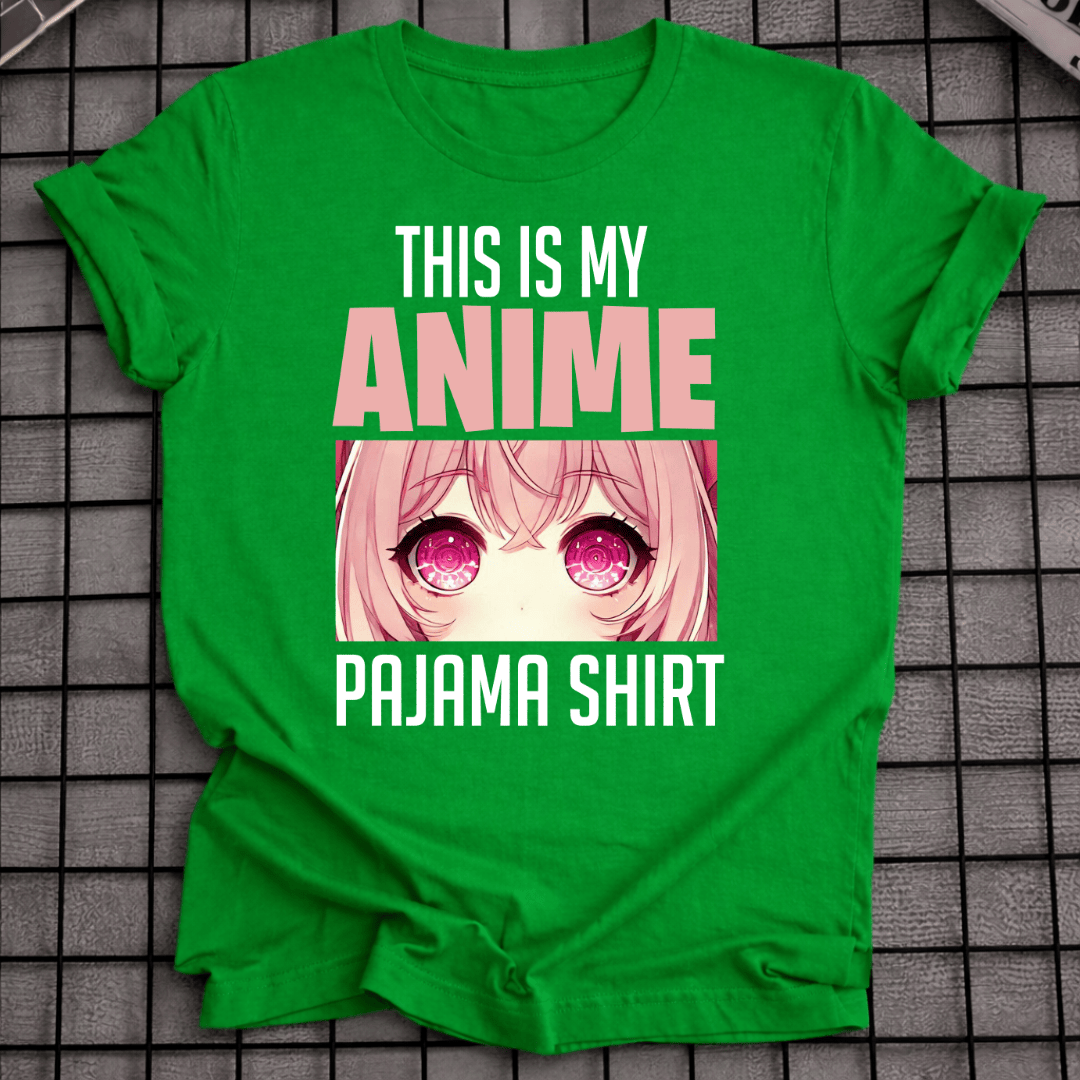 DAS IST MEIN ANIME-SCHLAFANZUG-T-SHIRT