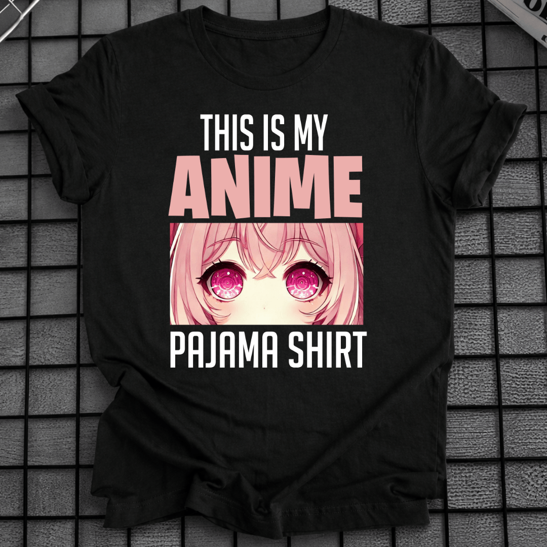 DAS IST MEIN ANIME-SCHLAFANZUG-T-SHIRT