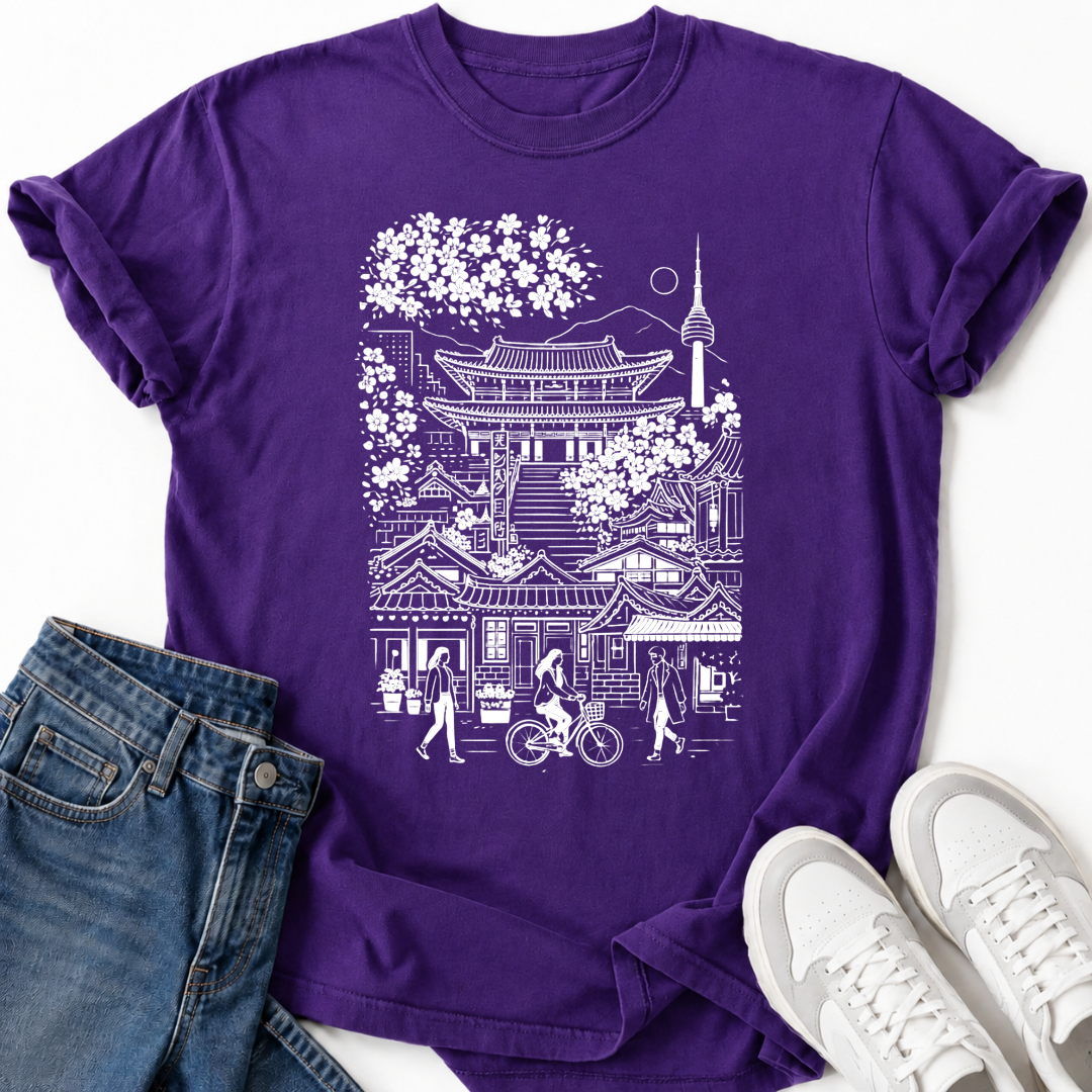 KOREAN TEMPLE T-SHIRT