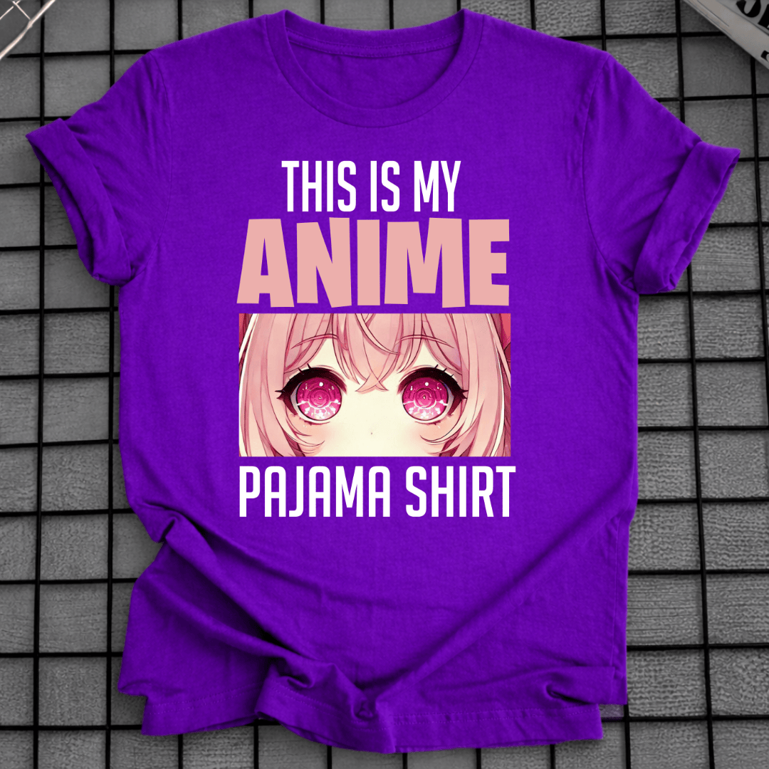 DAS IST MEIN ANIME-SCHLAFANZUG-T-SHIRT