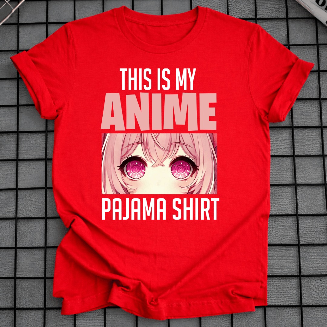 DAS IST MEIN ANIME-SCHLAFANZUG-T-SHIRT