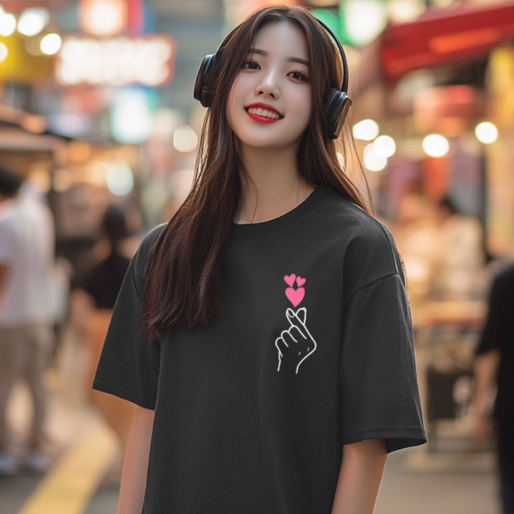 k-Pop, korean, Music, kpop, finger heart, concert, kdrama, k pop gifts teen Girl, k-Pop merch, bts merchandise, 
stray kids merch, bts, kpop Shirt, blackpink merch, stray kids Shirt, ateez merch, kpop merch, bts merch