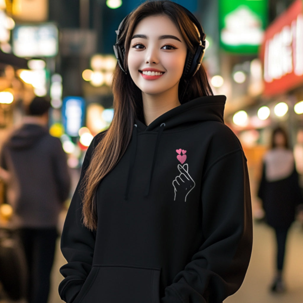 k-Pop, korean, Music, kpop, finger heart, concert, kdrama, k pop gifts teen Girl, k-Pop merch, bts merchandise, 
stray kids merch, bts, kpop Hoodie, blackpink merch, stray kids Hoodie, ateez merch, kpop merch, bts merch