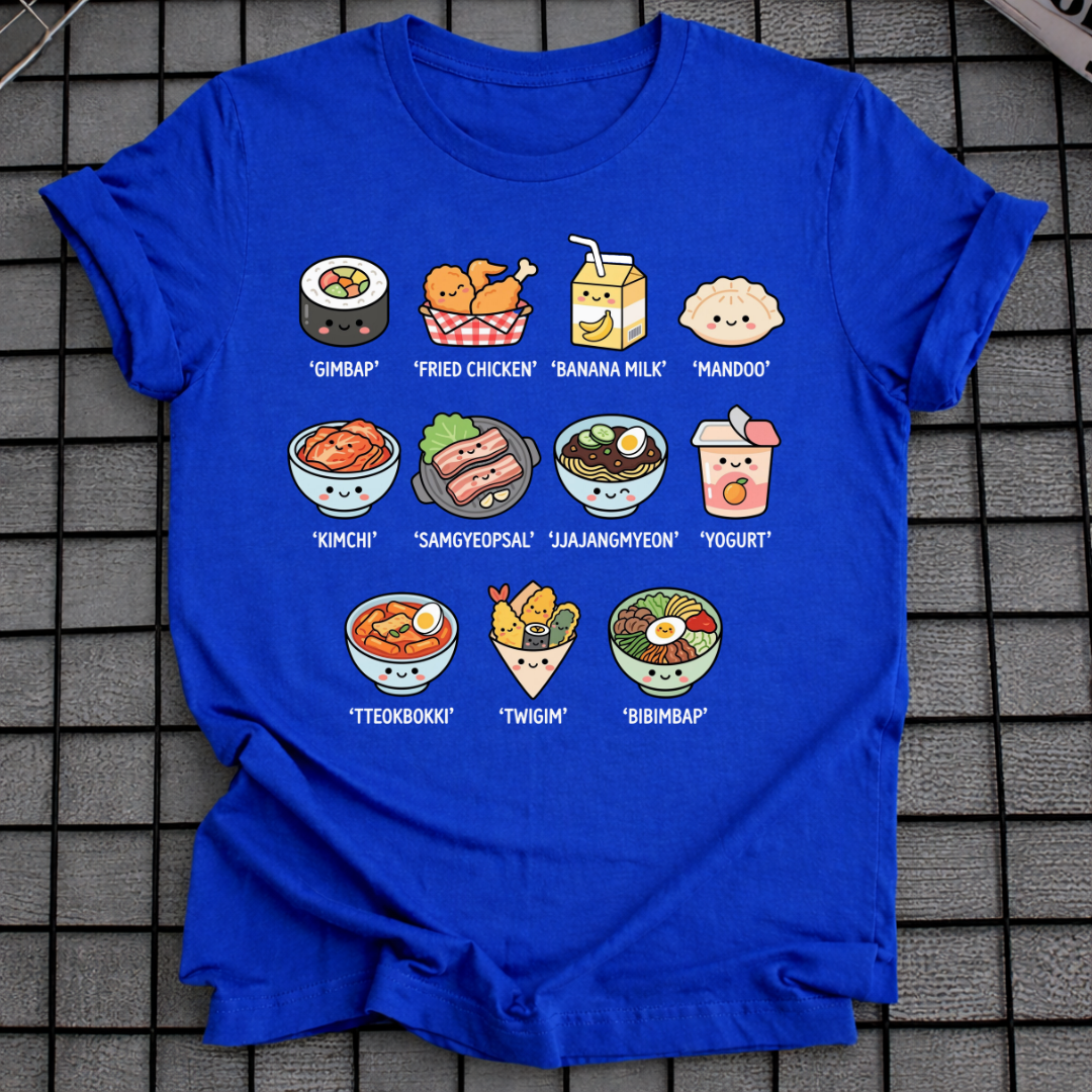 ASIAN FOOD T-SHIRT