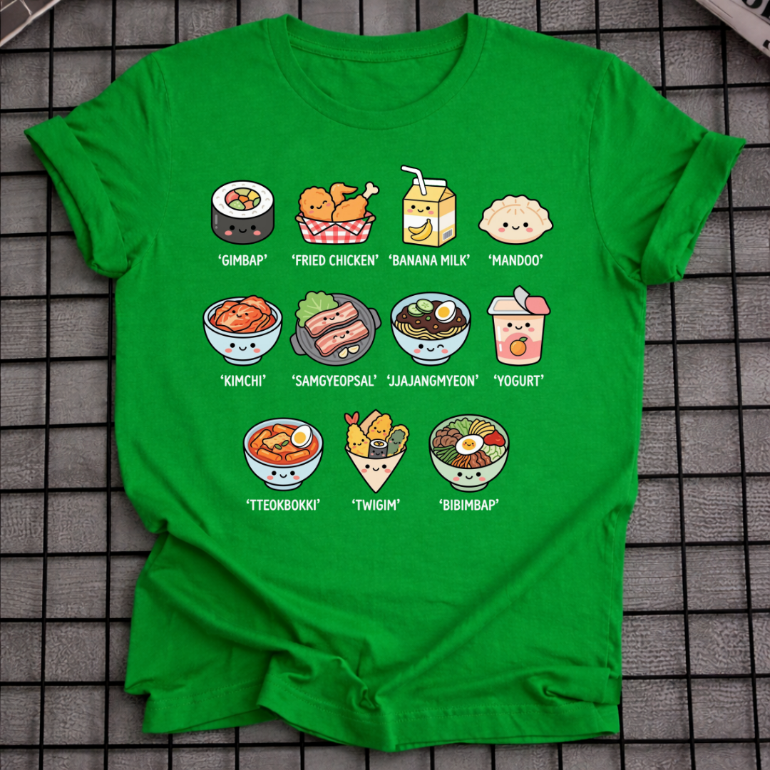 ASIAN FOOD T-SHIRT