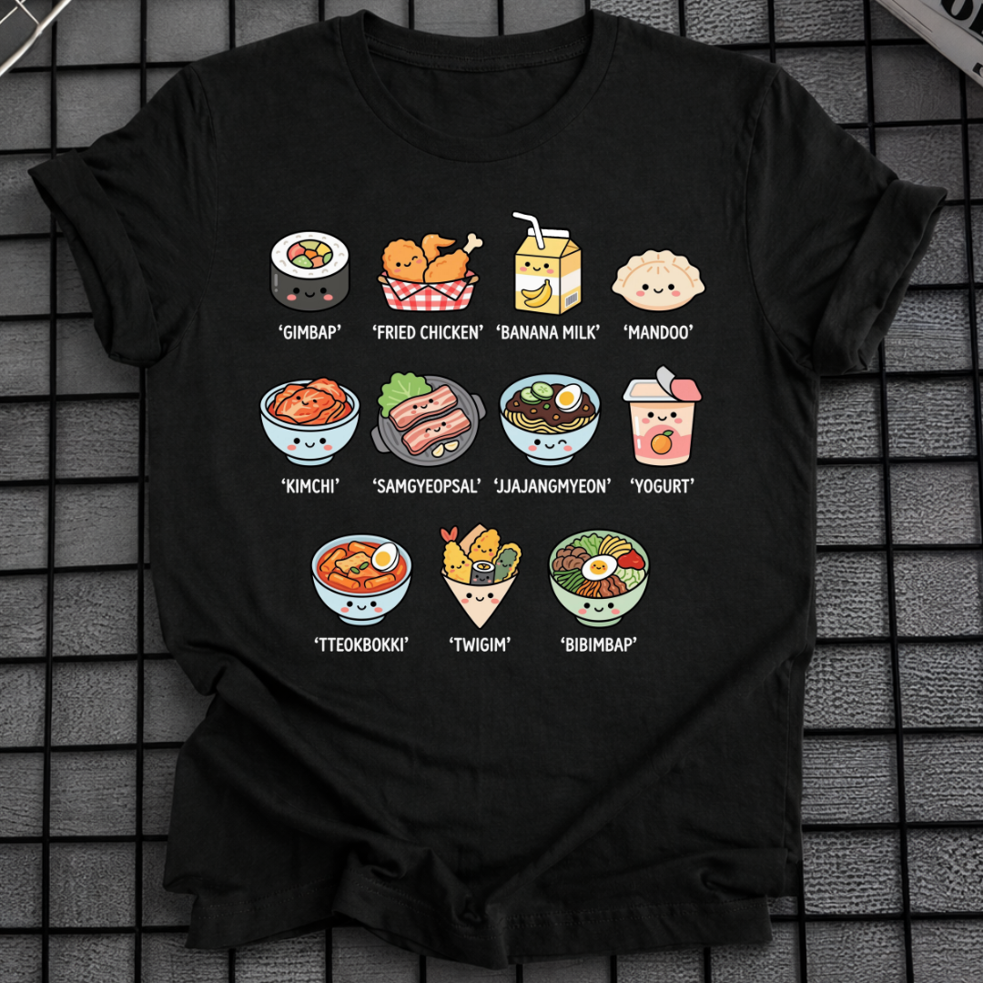 ASIAN FOOD T-SHIRT