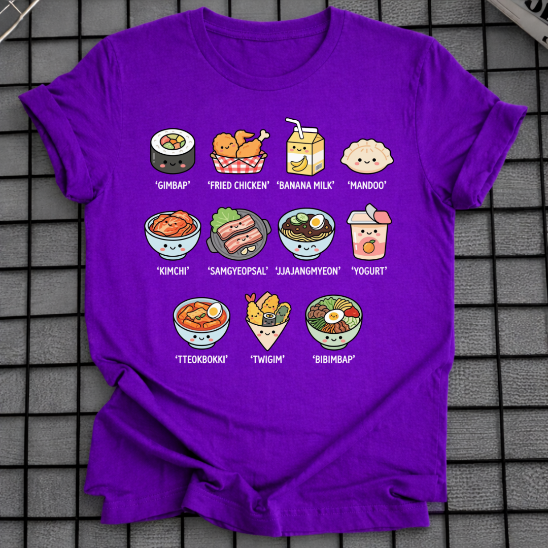 ASIAN FOOD T-SHIRT