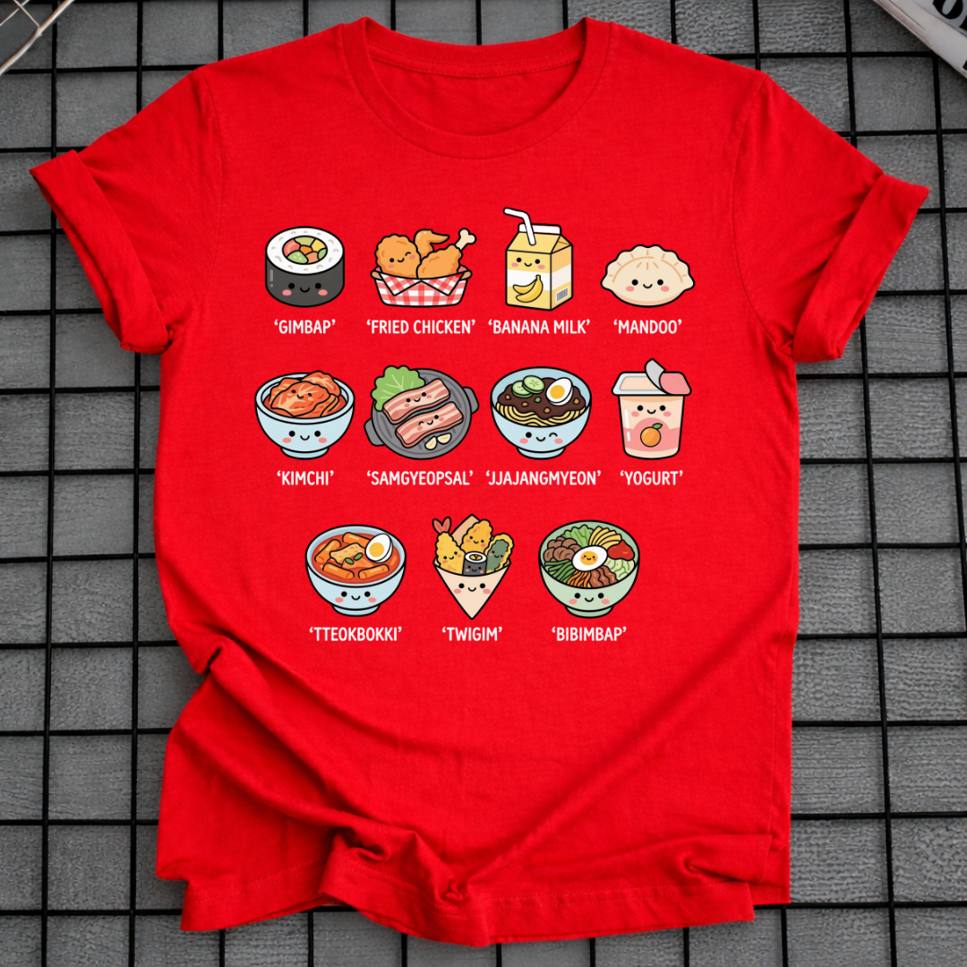 ASIAN FOOD T-SHIRT