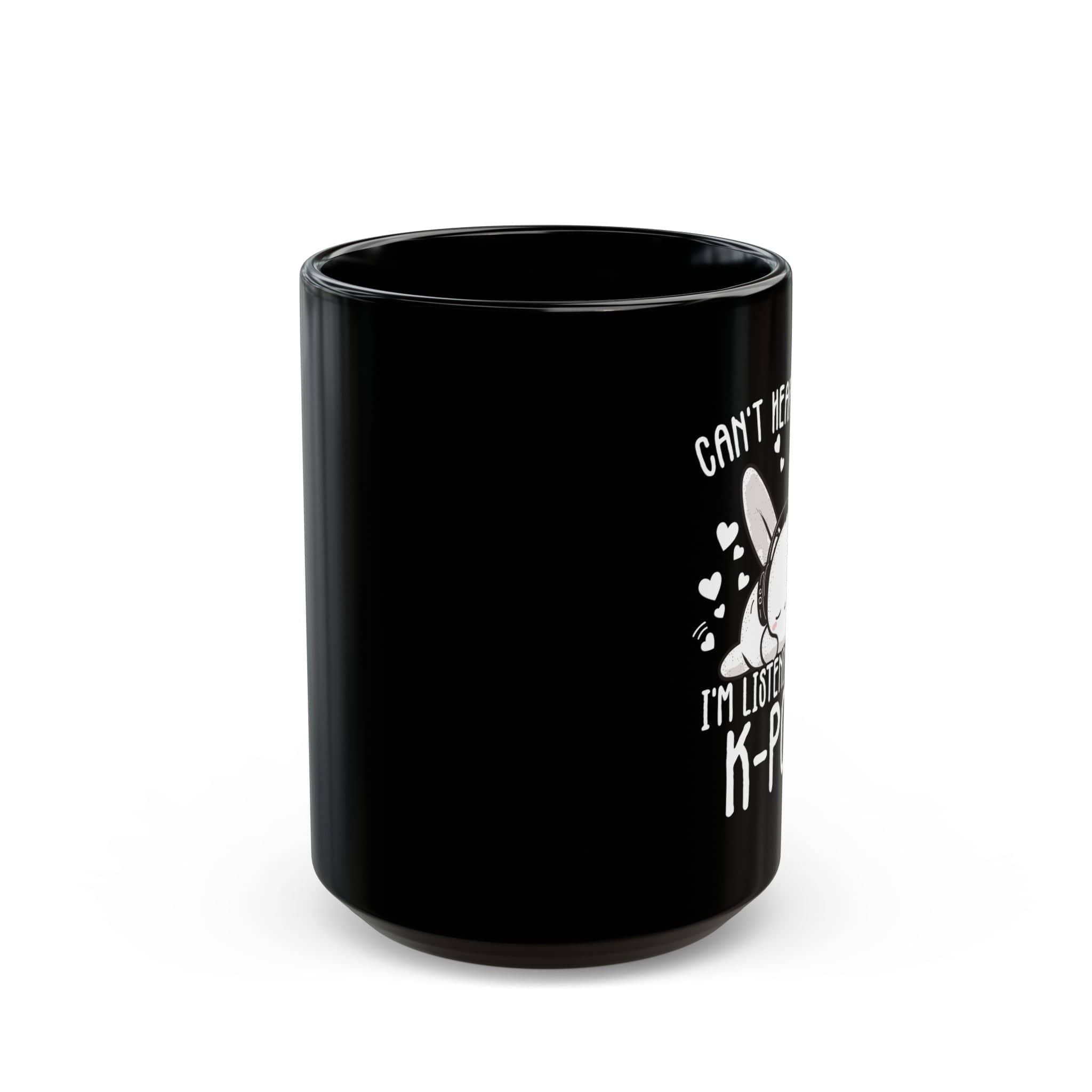 black kpop mug, kpop coffee mug, kpop merch, kpop tea mug, glossy kpop mug, kpop bias gift, kpop drinkware, kpop mug for fans, korean music mug, kpop aesthetic mug, kpop hot drink mug, just dance kpop, black ceramic mug kpop, listen to kpop mug, kpop fan collection, kpop quote mug
